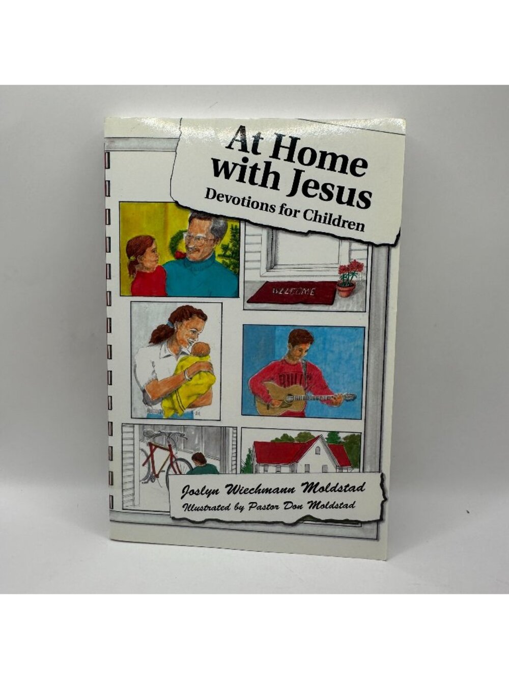 At Home With Jesus Devotions For Children Joslyn Wiechmann Moldstad 1992 Hardcov